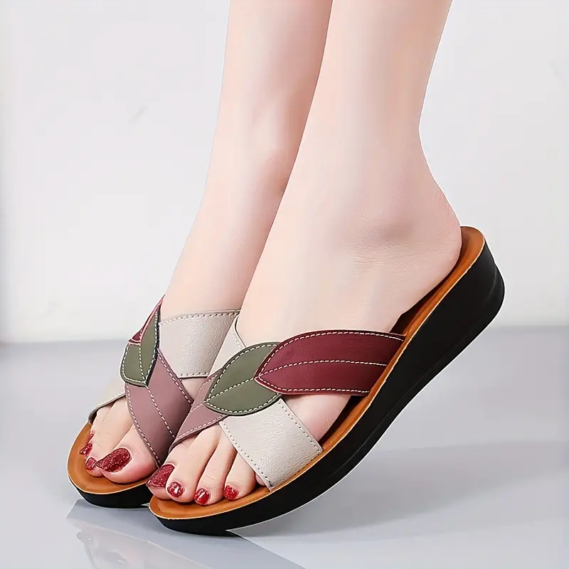 "CROSS SANDAL" SANDALIA PLANA CRUZADA