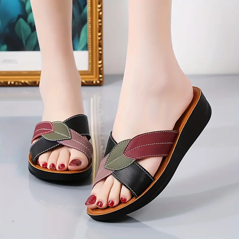 "CROSS SANDAL" SANDALIA PLANA CRUZADA